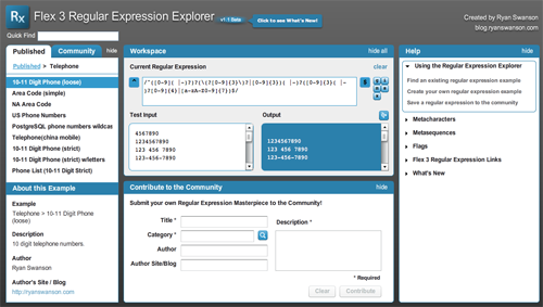 regularexpressionexplorer